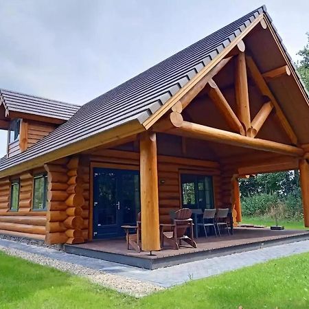 Unieke Houten Villa Met Sauna In Twente - 5P Den Ham Luaran gambar