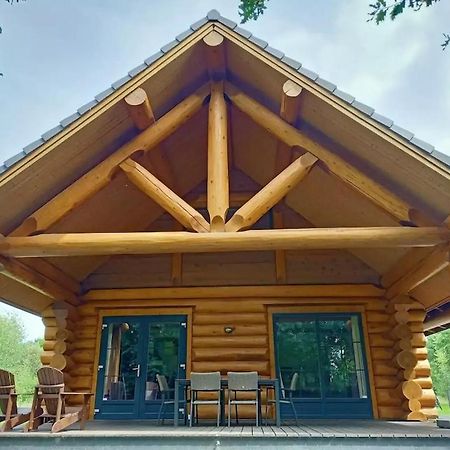 Unieke Houten Villa Met Sauna In Twente - 5P Den Ham Luaran gambar