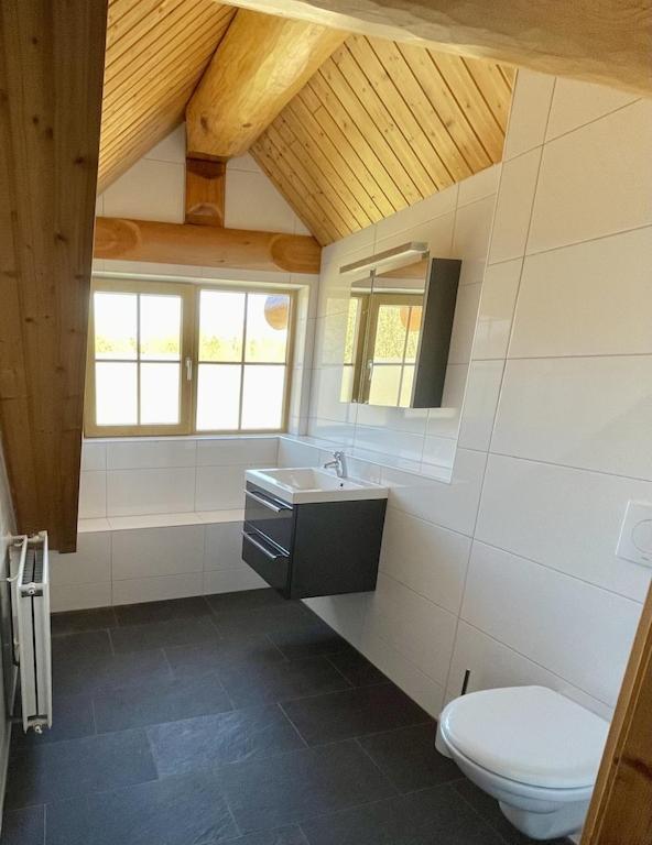 Unieke Houten Villa Met Sauna In Twente - 5P Den Ham Luaran gambar