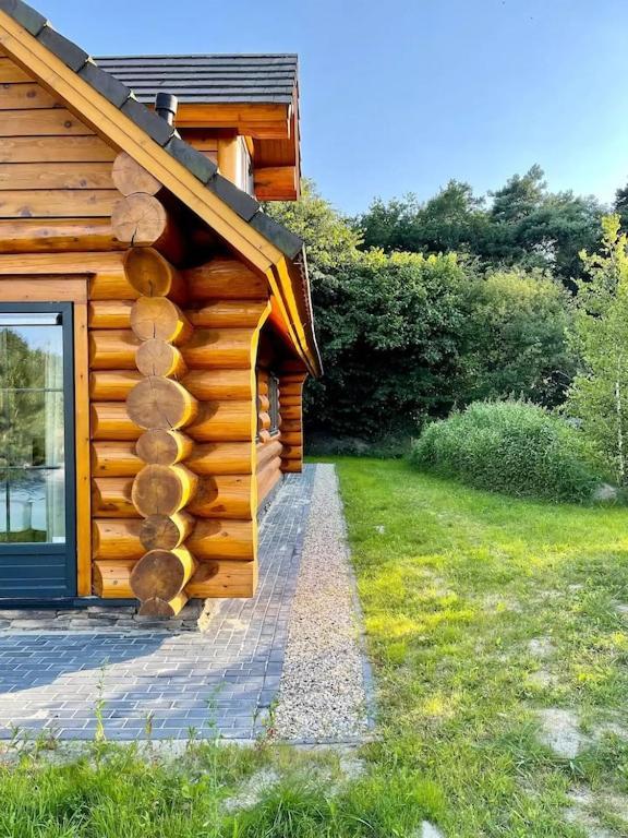 Unieke Houten Villa Met Sauna In Twente - 5P Den Ham Luaran gambar